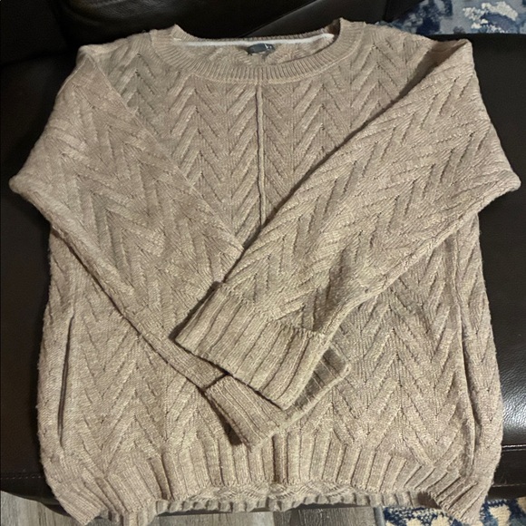 Soho Textured Tan Sweater for Women - Picture 1 of 6